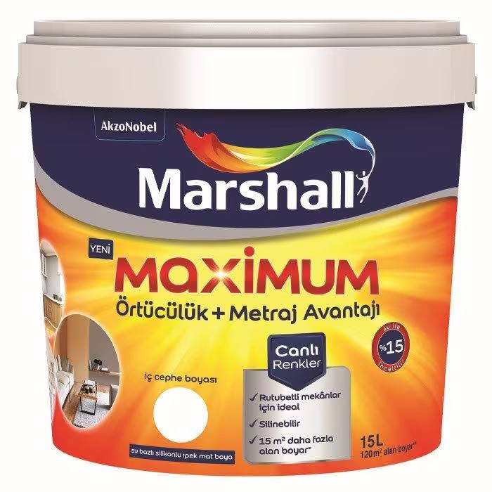 Marshall Maximum Silikonlu İpek Mat