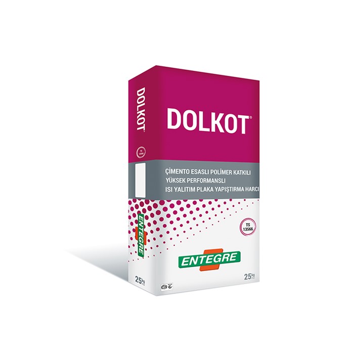 Entegre Dolkot Isı Yalıtım Plaka Yapıştırma Harcı