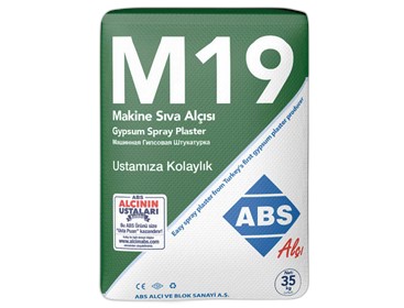 ABS M19 Makine Sıva Alçı